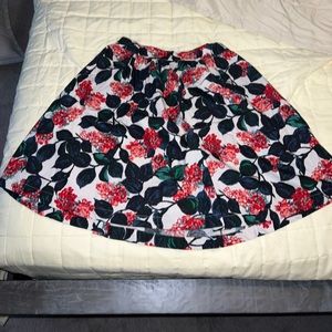 Boden Floral Skirt